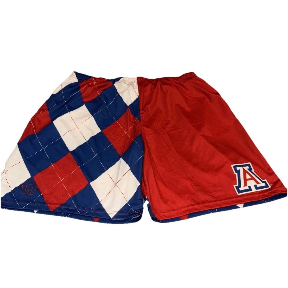 Loudmouth University of Arizona Wildcats Gym Shorts Red Blue Mens SZ XXL 2XL
